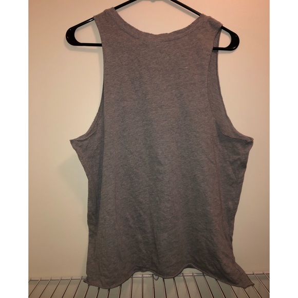 Never Worn PINK brand Grey Summer Muscle Tee - Picture 3 of 3